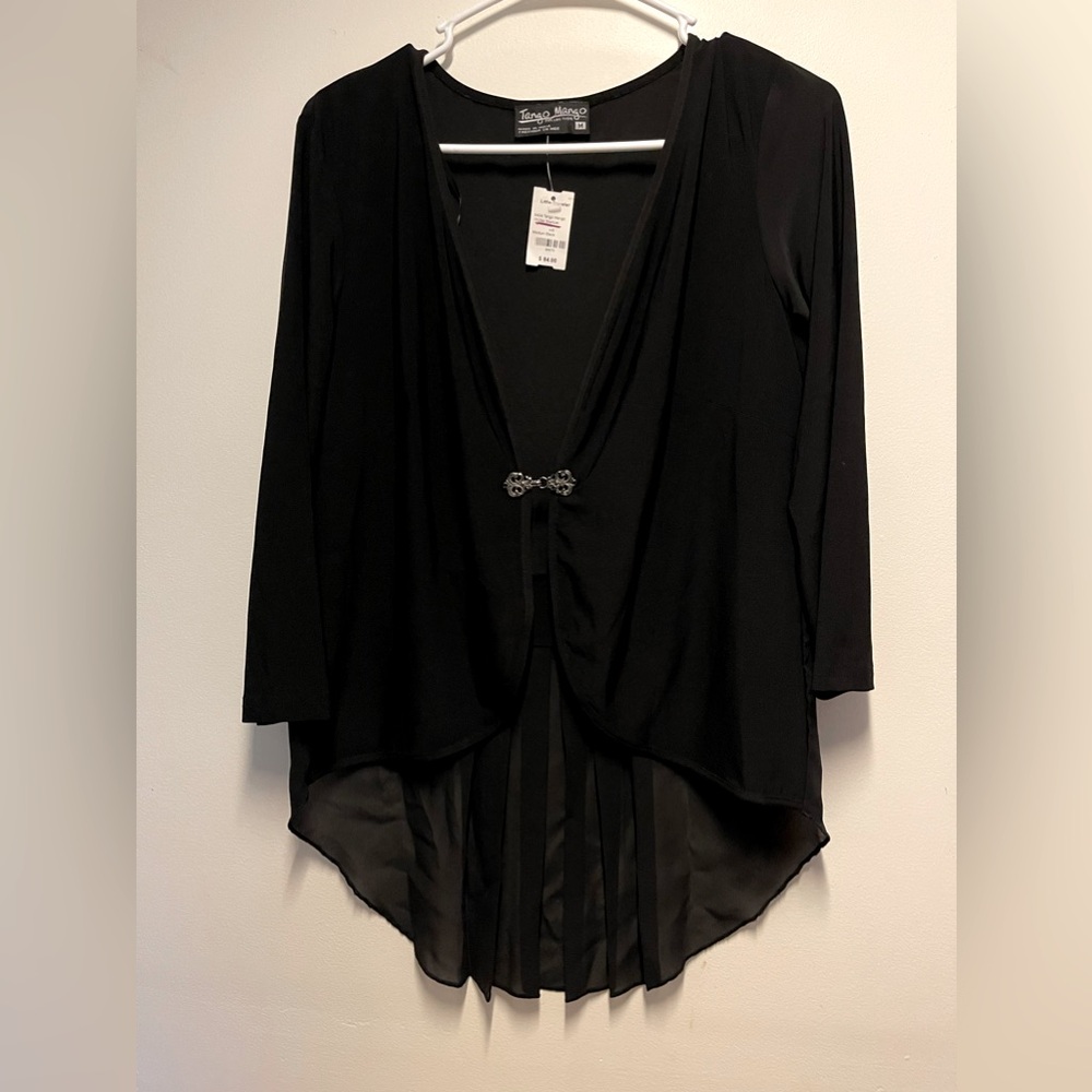 - Tango Mango Light Weight Short Jacket Black Size M